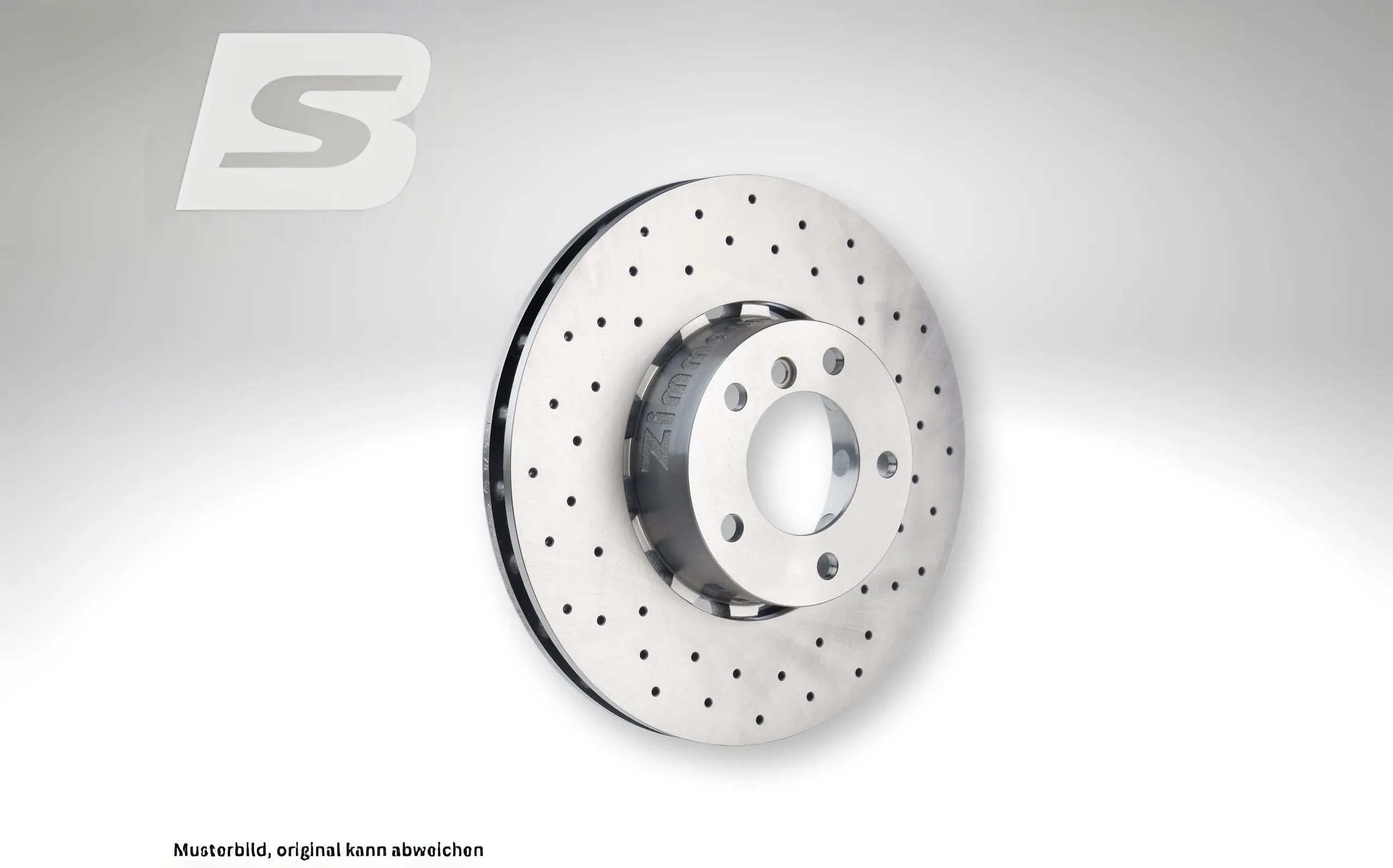 Zimmermann Formula Z - قرص فرامل من جزأين بحلقة احتكاك مثبّتة بشكل عائم