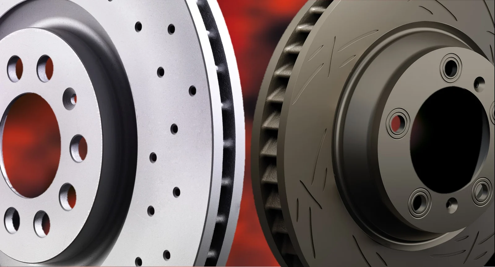Zimmermann Sport Z وBlack Z جنباً إلى جنب - قرص فرامل رياضي مثقوب وآخر محزّز